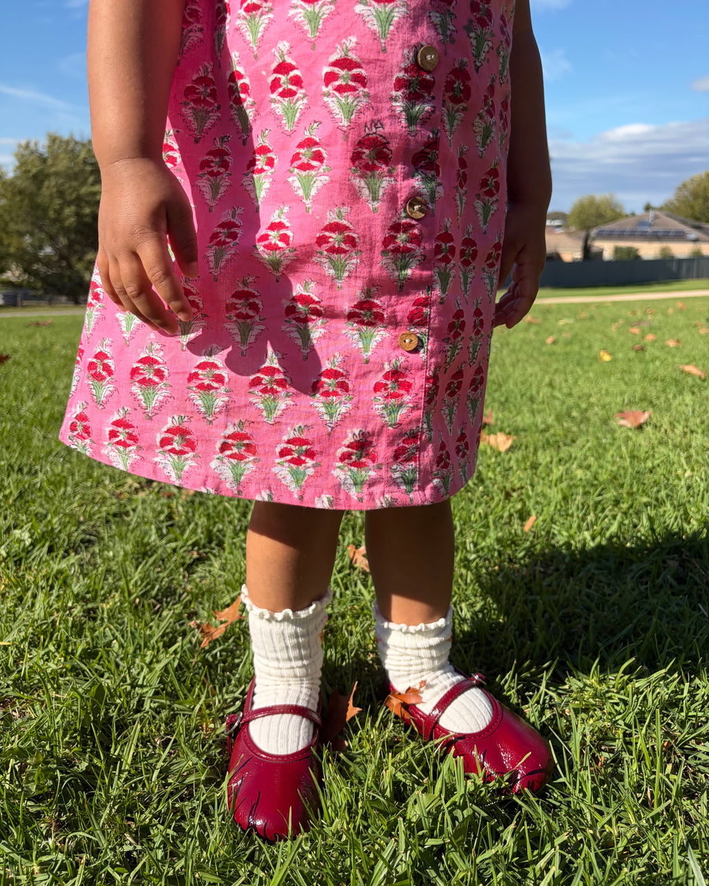 Kyra Dress - Pink Garden