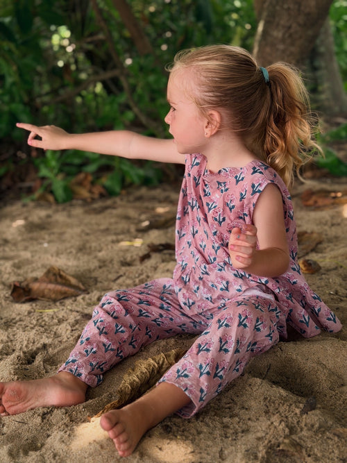 Lily Pant - Dusty Rose