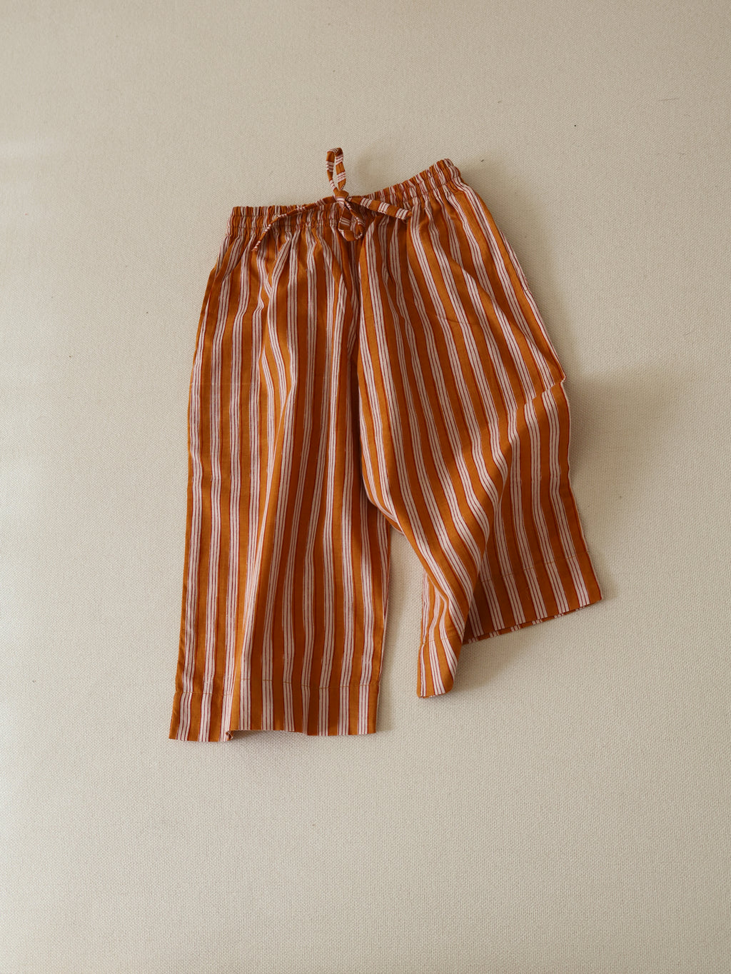 Weekend Pant - Mustard stripe
