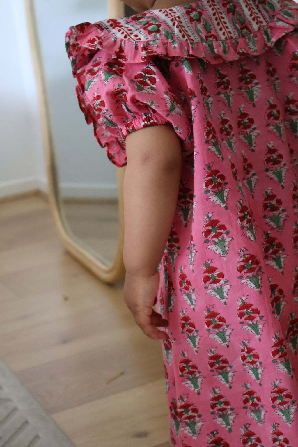 Kyra Dress - Pink Garden