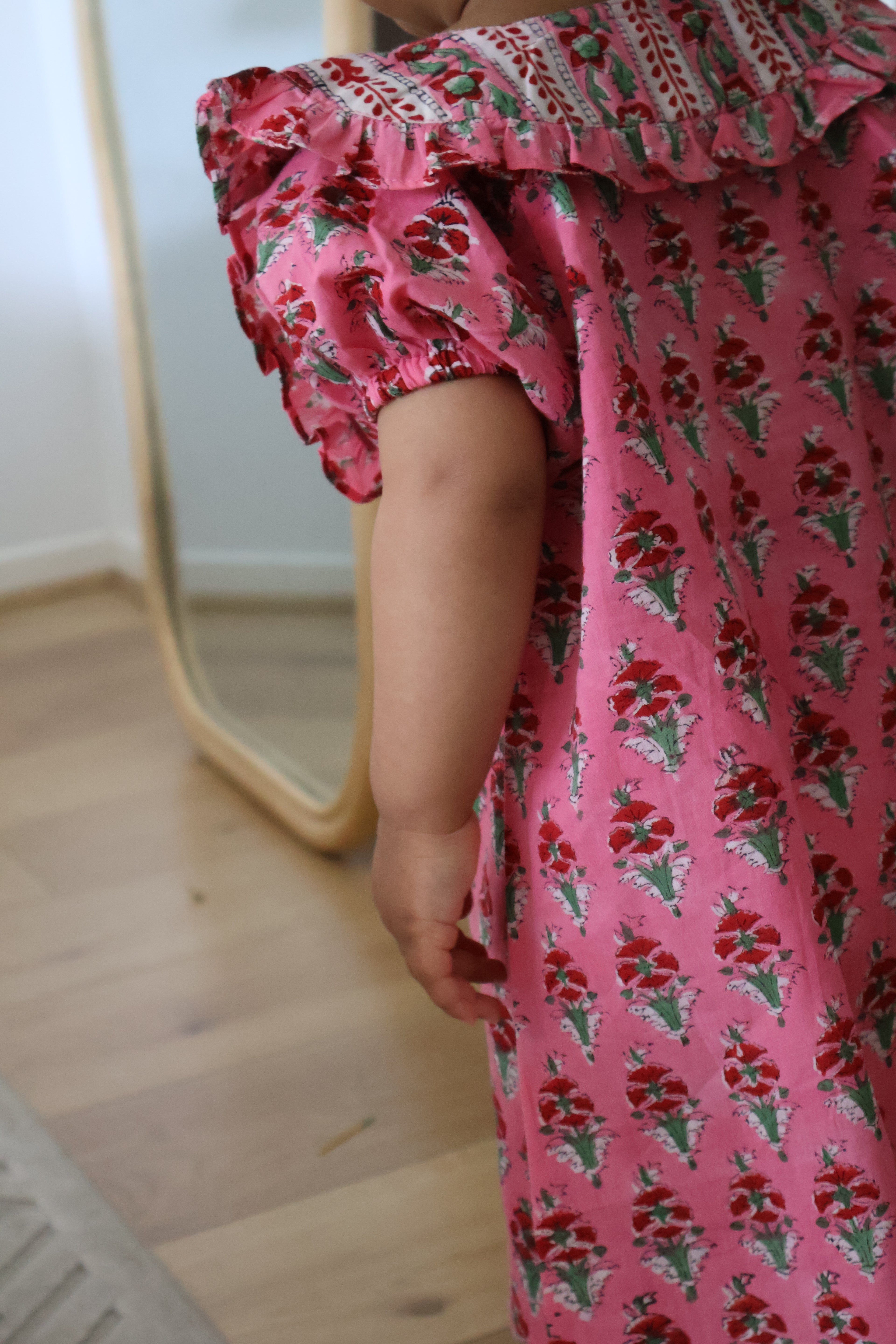 Kyra Dress - Pink Garden