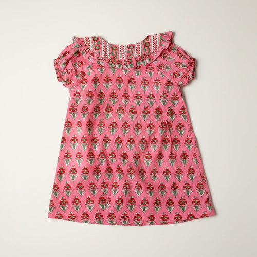 Kyra Dress - Pink Garden