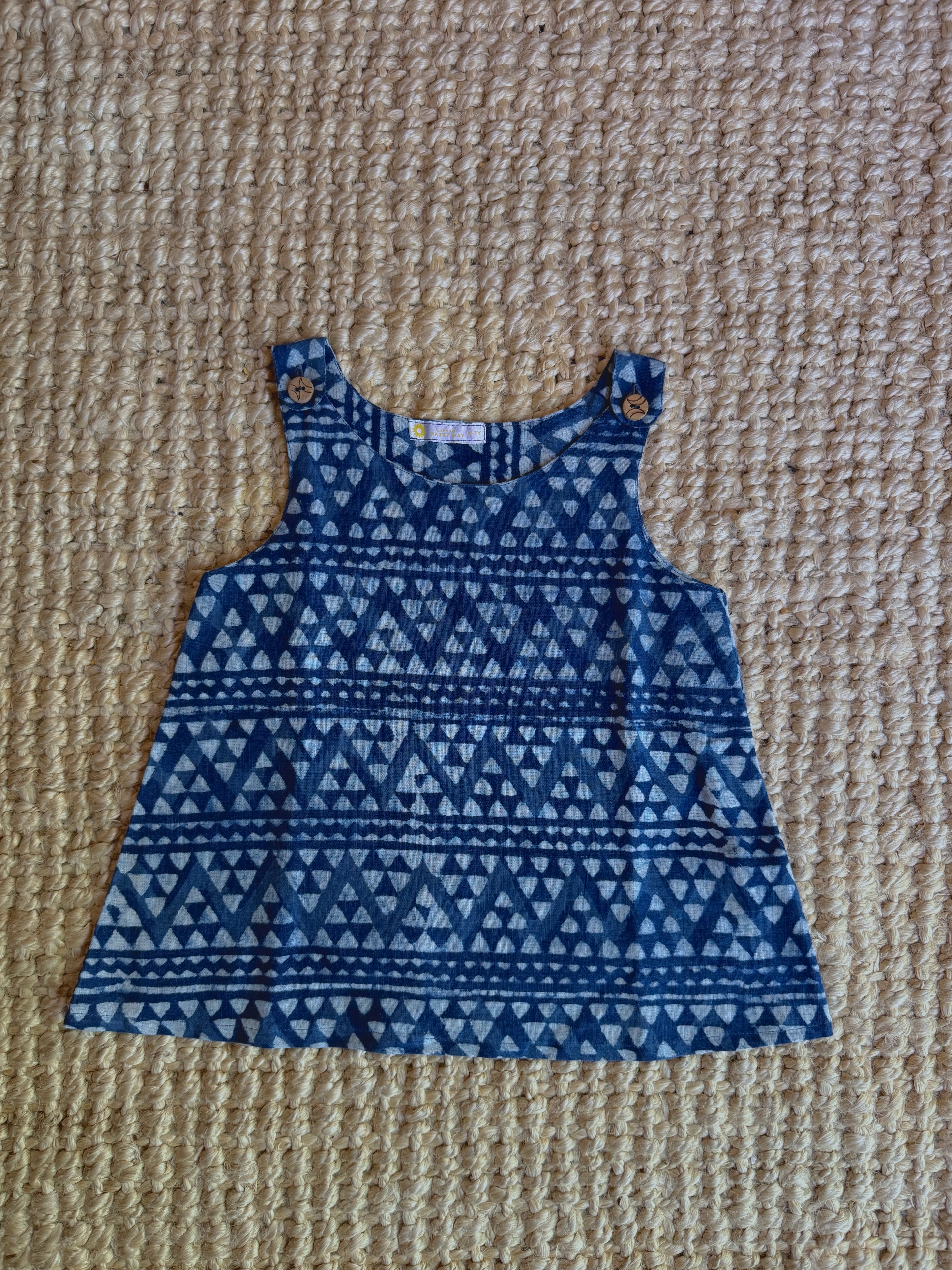 Ivy Mini Dress - Indigo