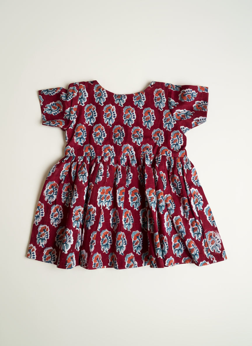 Aurora Mini Dress - Red Rose