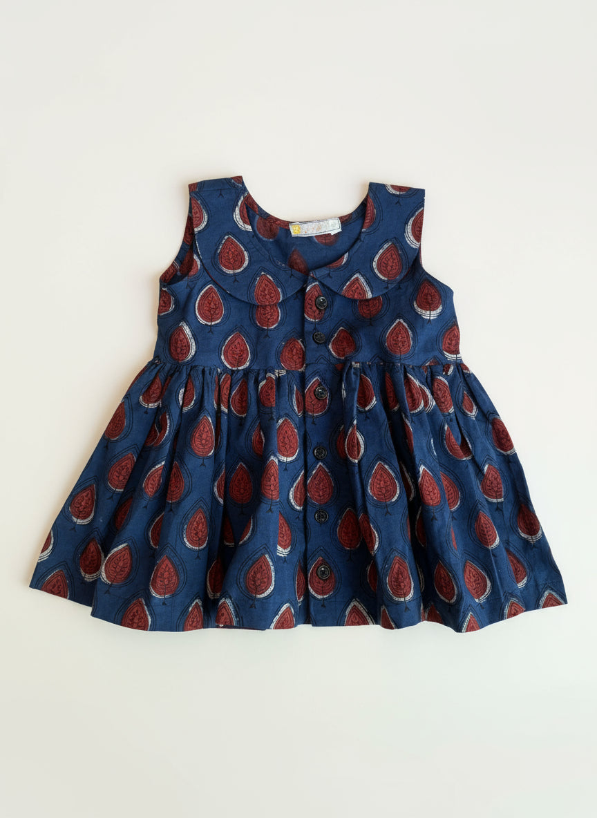 Akari Mini Dress - Navy