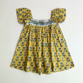 Willow Mini Dress - Daisy Yellow