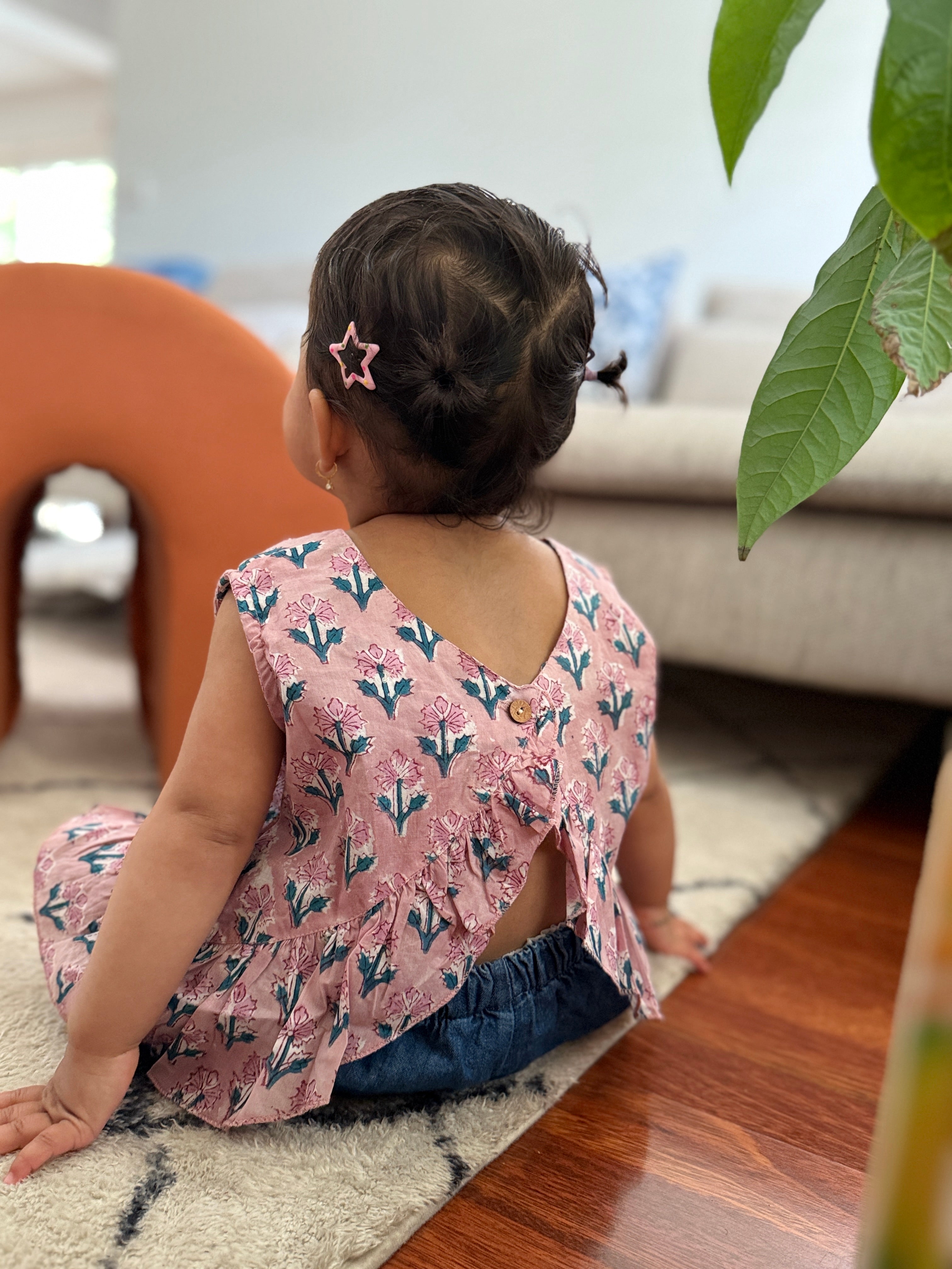 Lily Top - Dusty Rose