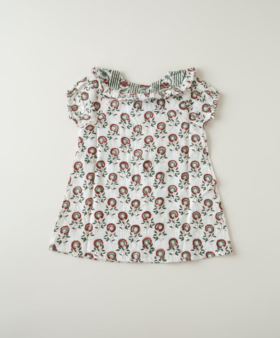 Kyra Dress - White Floral