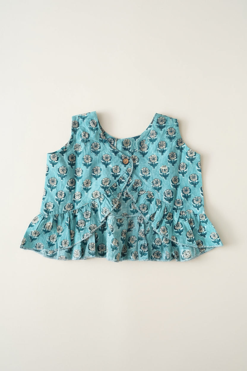 Lily Top - Pastel Green