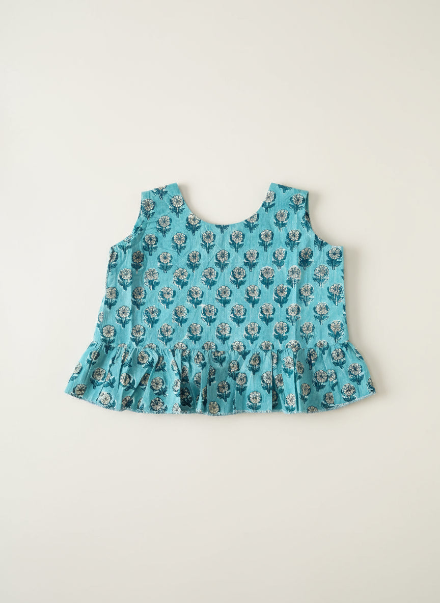 Lily Top - Pastel Green