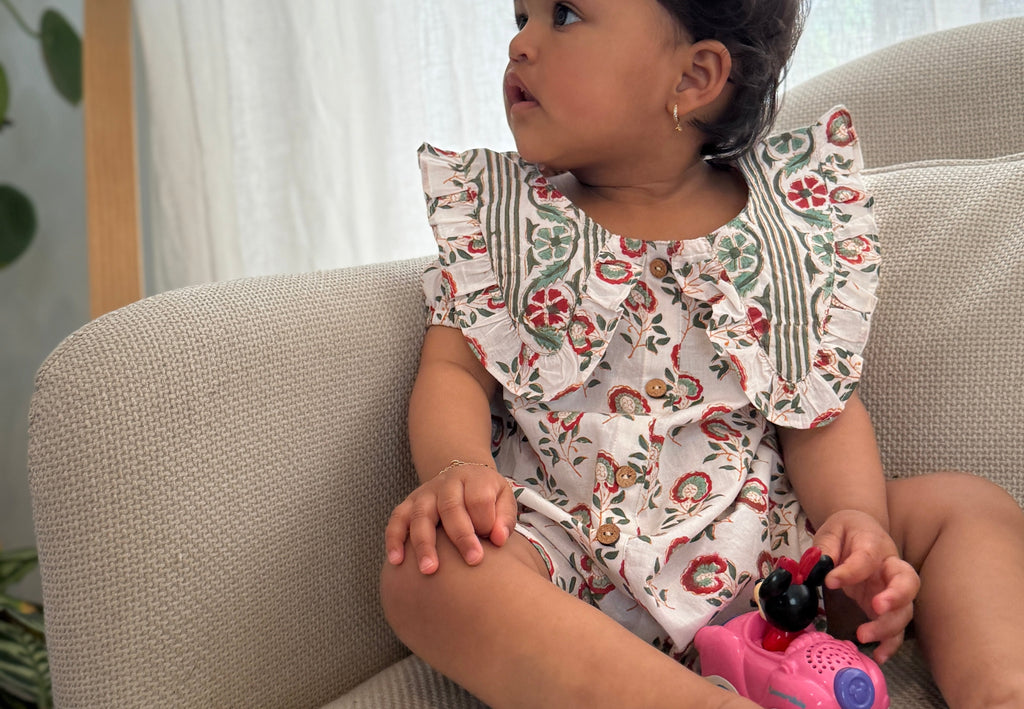 Kyra Dress - White Floral