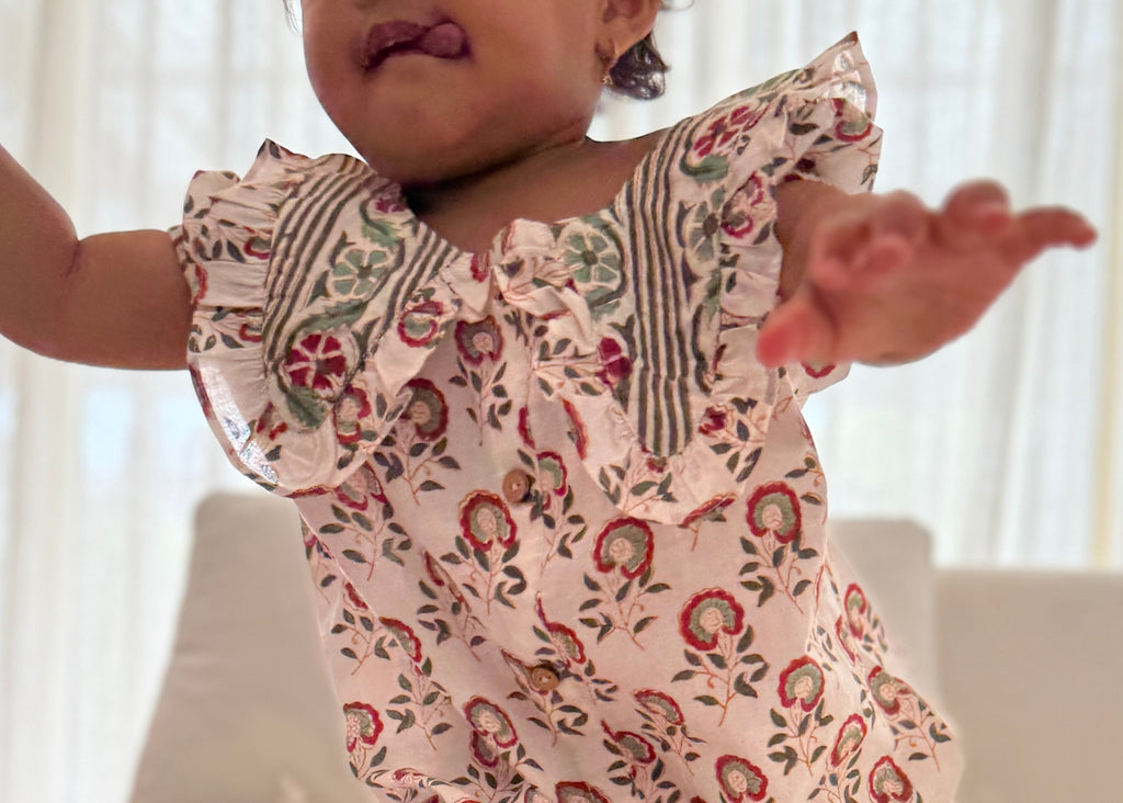 Kyra Dress - White Floral