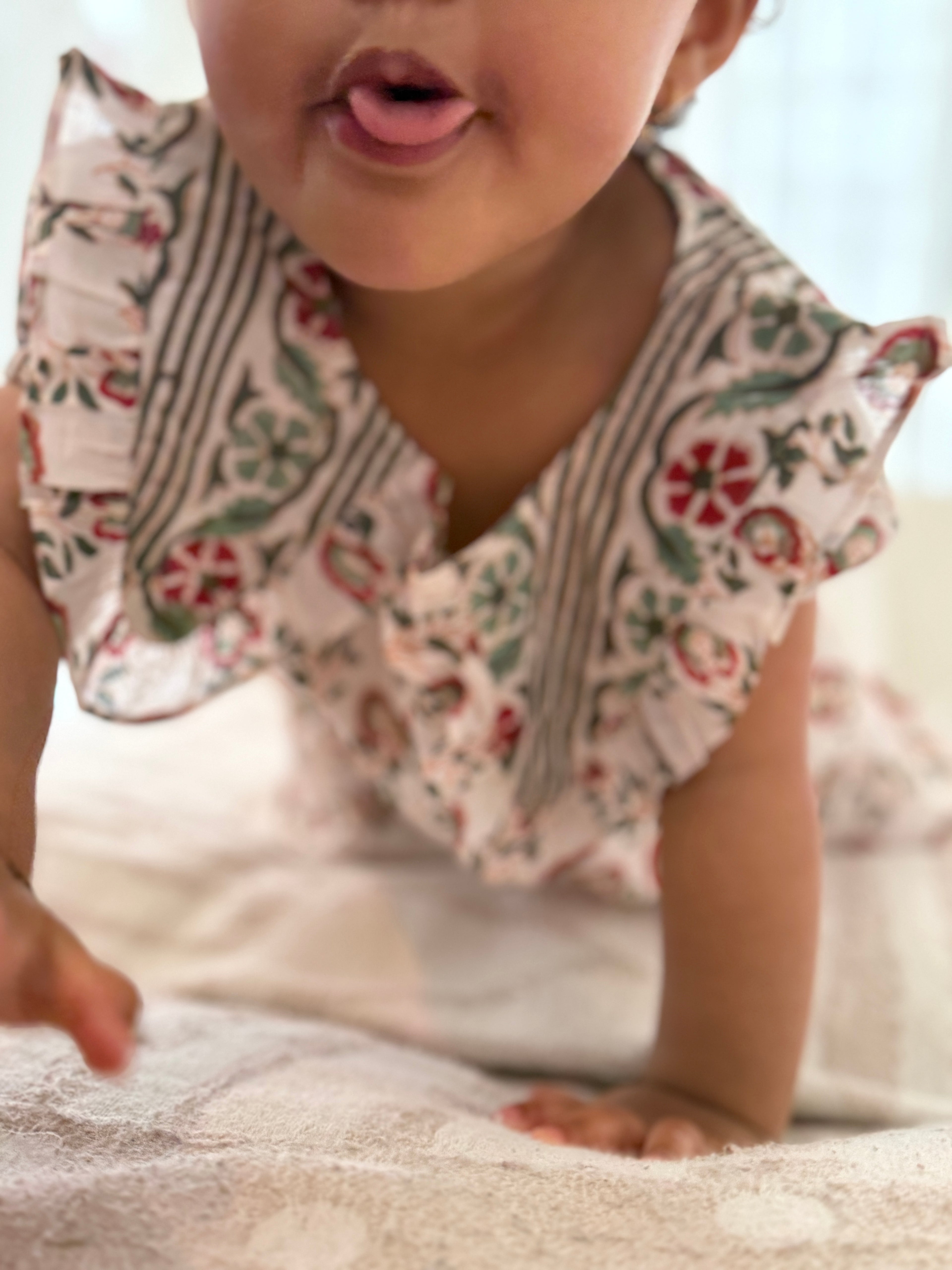 Kyra Dress - White Floral