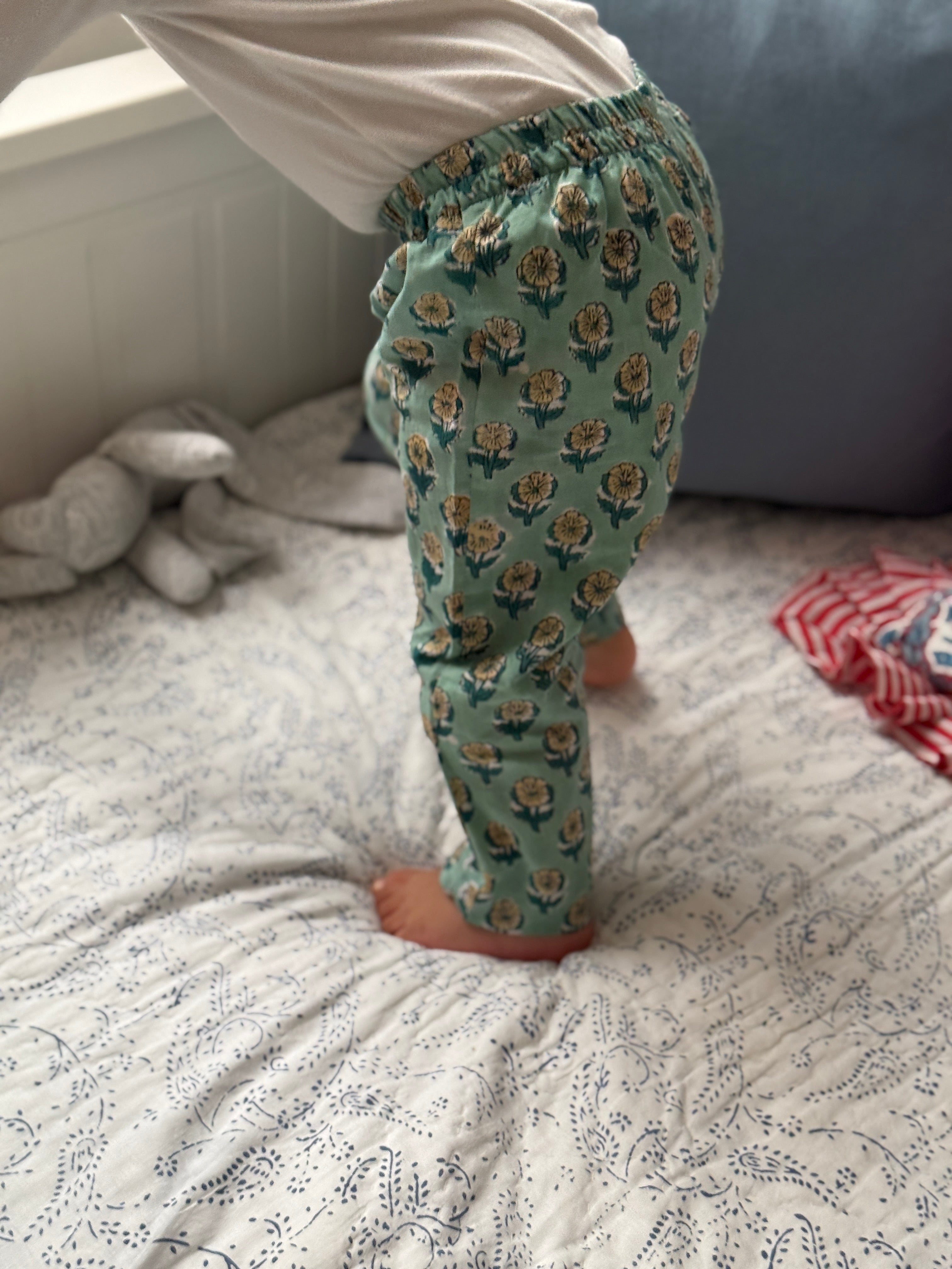 Lily Pant - Seafoam Green